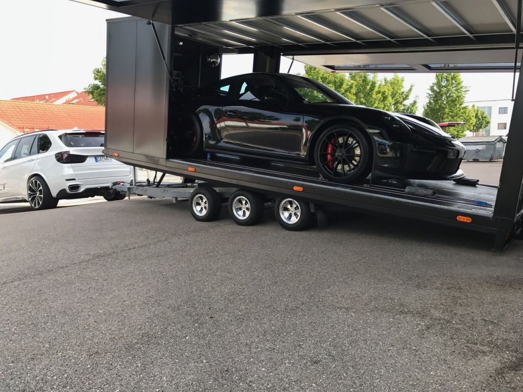 Transport Porsche GT3