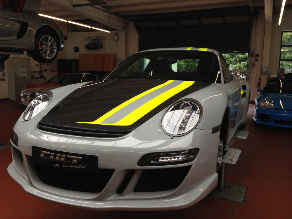 Porsche 996 Turbo CULT Plasma Beschichtung vor Ort